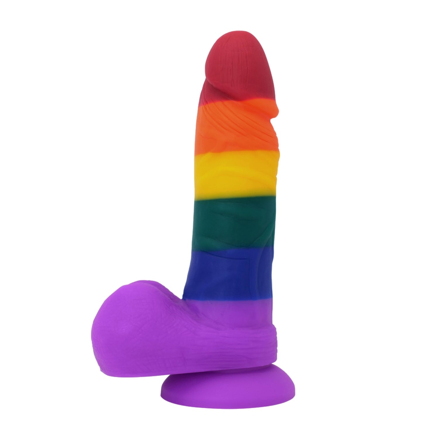 Over The Rainbow Silicone Dildo 7 Inch