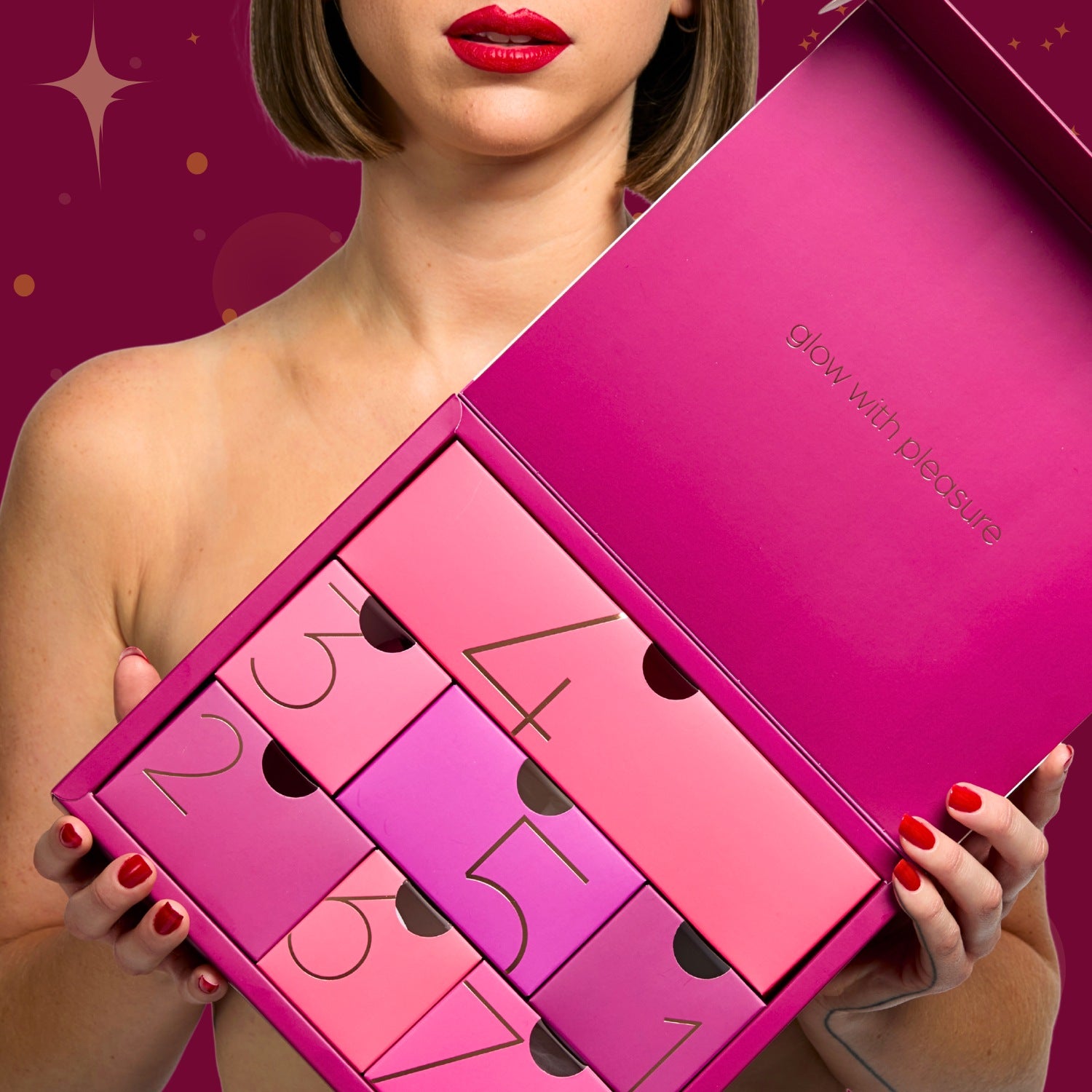 7 Nights of Delight sex toy advent calendar by So Divine - image of packagin