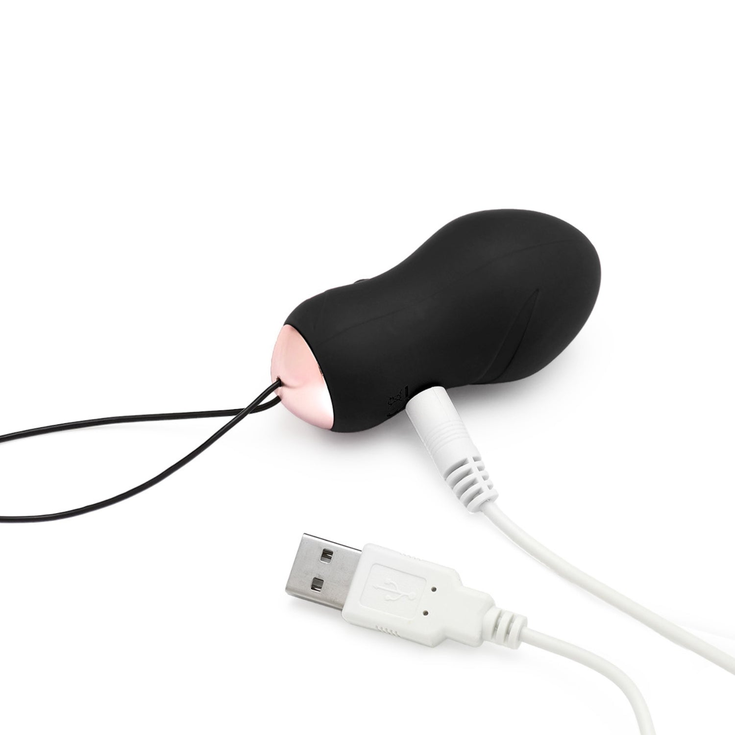 So Divine Addicted Rechargeable Love Egg with charging cable – USB-compatible for convenient, eco-friendly power-up.