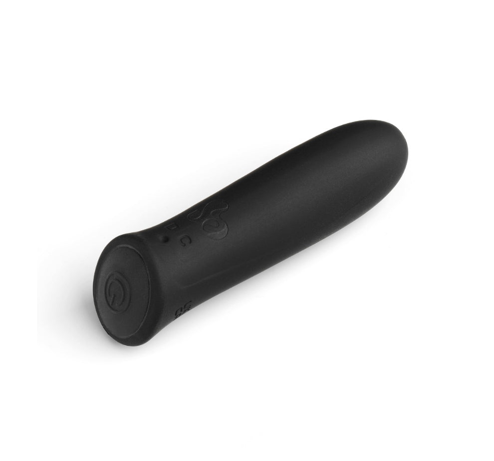 So Divine Black Wonder Bullet Vibrator – compact, smooth bullet vibrator made from body-safe silicone for precise clitoral pleasure.