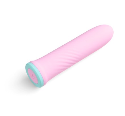 Self-Pleasure Rechargeable Pink Bullet Vibrator 